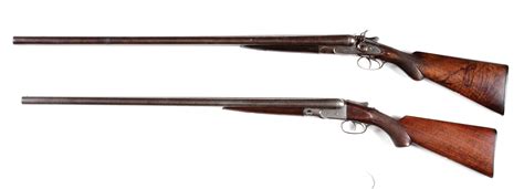 Lot Detail - (A) LOT OF 2: 2 ANTIQUE SHOTGUNS.