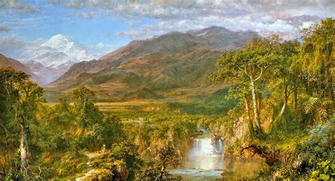 Heart of the Andes Painting by Long Shot - Pixels