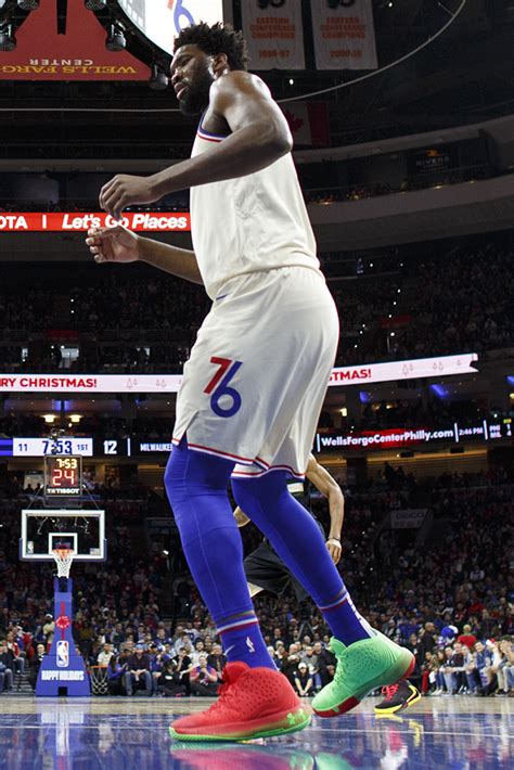 Joel Embiid + More of the Best Sneakers at Christmas NBA Games 2019 ...