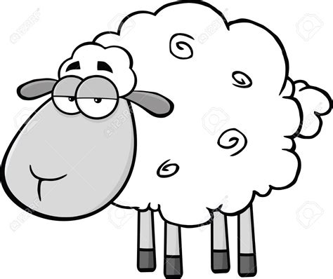 Sheep Images For Drawing at GetDrawings | Free download