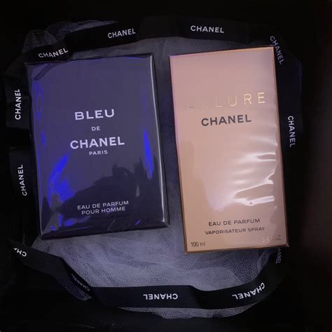 CHANEL Allure & Bleu de Chanel Gift Set, Beauty & Personal Care, Fragrance & Deodorants on Carousell