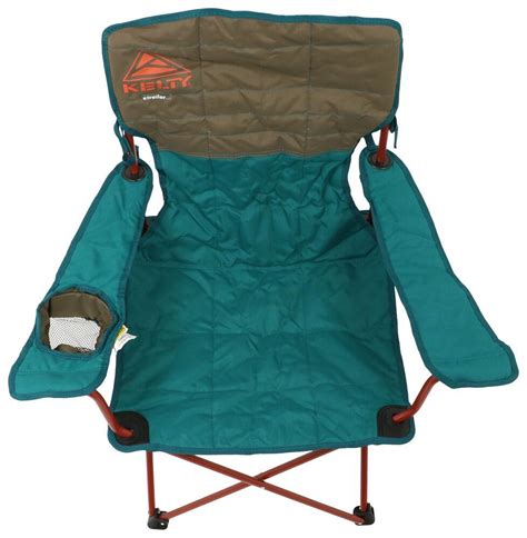 Kelty Essential Camp Chair - 16-1/2" Tall Seat - Teal and Brown Kelty Camping Chairs KE64AR