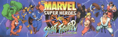 Marvel Super Heroes, X-Men vs. Street Fighter and Marvel vs. Capcom Art ...