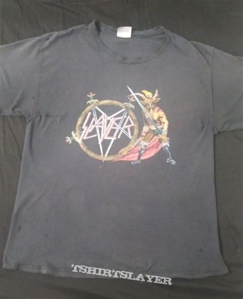 Slayer Show No Mercy Tour 1983 | TShirtSlayer TShirt and BattleJacket ...