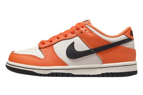 BUY Nike Dunk Low GS White Orange Black | Kixify Marketplace