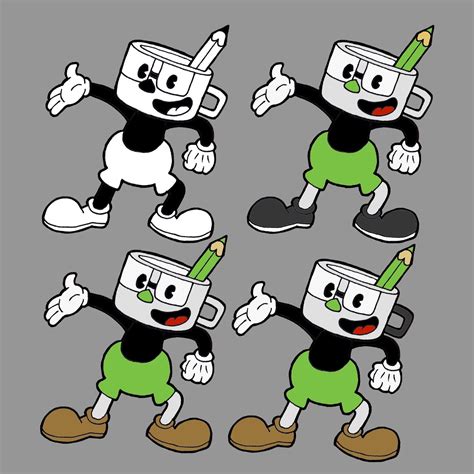 Cuphead art style - apexlinda