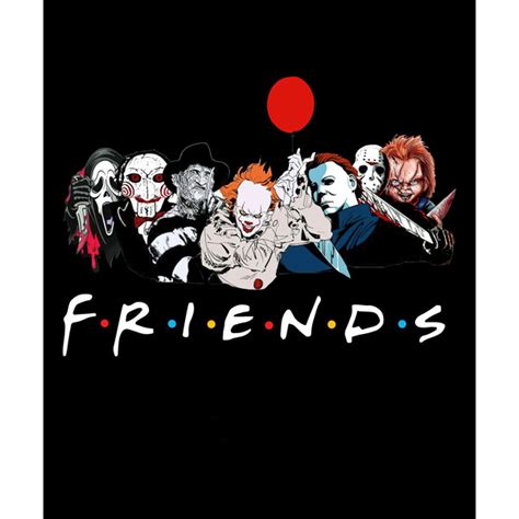 Horror Friends Png, Halloween friends Png, Horror Characters - Inspire Uplift