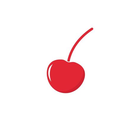 cherry logo vector icon illustration 15582088 Vector Art at Vecteezy