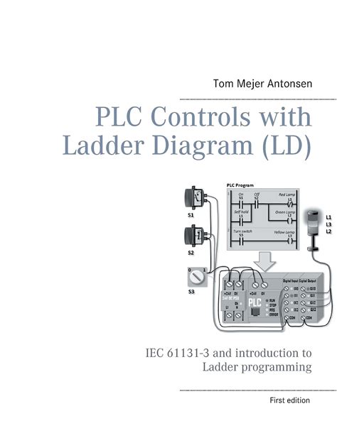 PLC Controls with Ladder Diagram (LD), Monochrome: IEC 61131-3 and introduction to Ladder ...