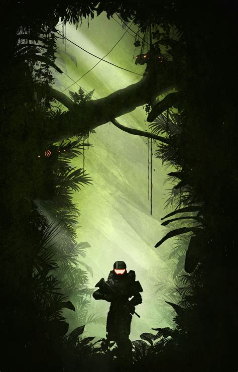 Geek Art Gallery: Posters: Environments of Halo