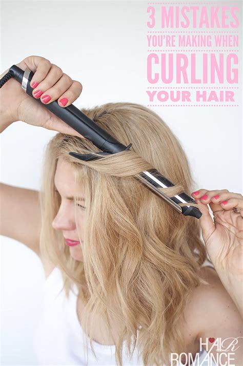 3 simple mistakes you're making when curling your hair (and how to fix them) - Hair Romance