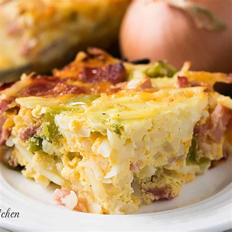 Easy Egg Casserole With Hashbrowns