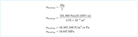 Bending Stress Equation For Beam - The Best Picture Of Beam