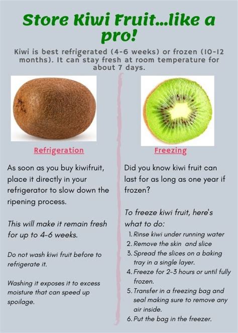 How to Store Kiwi - Refrigerate or Freeze after Cutting? - Kitchen Lily