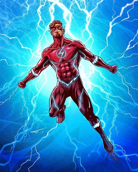 Wally West Flash Fan Art