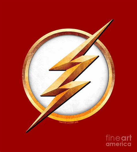 The Flash Dc Season 4 Logo Digital Art by Edith Braim - Fine Art America