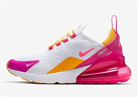 Nike Air Max 270 Women's White Fuchsia Gold CI1963-166 | SneakerNews.com