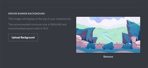 Server Banner Background & Invite Splash Image – Discord