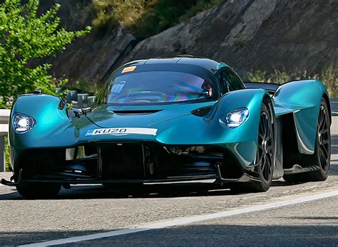 Aston Martin Valkyrie Hybrid Hypercar with 1,160HP Gets Tested on Public Roads - The Flighter