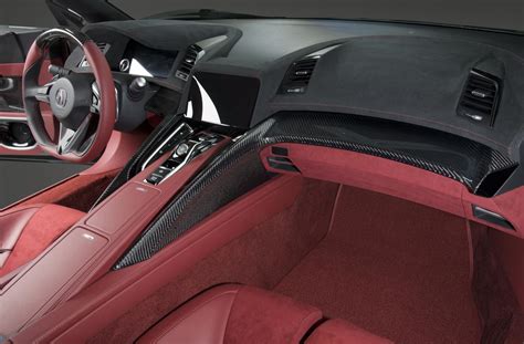 Acura NSX Concept Gets Interior in Detroit - autoevolution