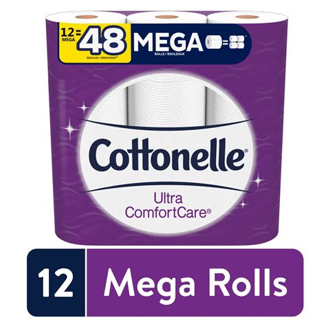 Cottonelle Ultra Comfort Care Soft Toilet Paper 4X12ROLL – Divico.Shop