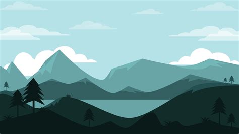 Mountains Landscape Minimal 4K Wallpapers | HD Wallpapers | ID #23680