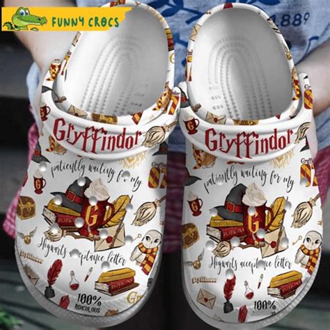 Funny Gryffindor House Harry Potter Crocs Clogs Shoes - Discover Comfort And Style Clog Shoes ...