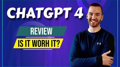 ChatGPT 4 Review (Is ChatGPT 4 Better & Worth It?) - YouTube