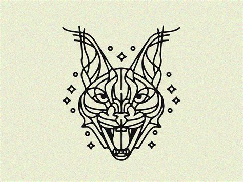 Lynx - Tattoo by alain on Dribbble