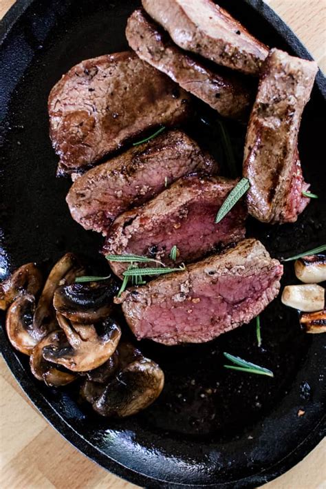 Pan-Seared Elk Steak (butter-basted) - Cast Iron Skillet Cooking