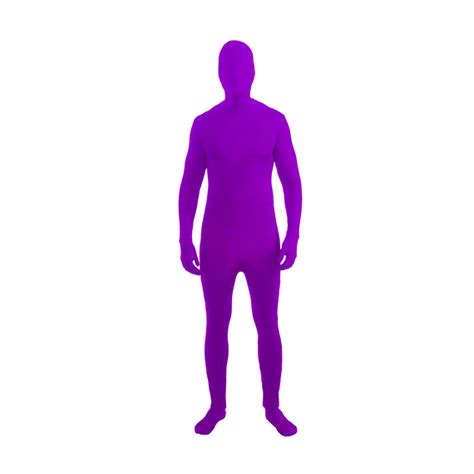 Purple Invisible Skin Suit Kids Costume - Funny Outfits