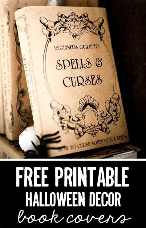 Free Printable Halloween Book Covers - Printable Word Searches