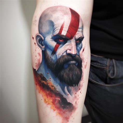 57 Kratos Tattoo Ideas - TattooClue.com