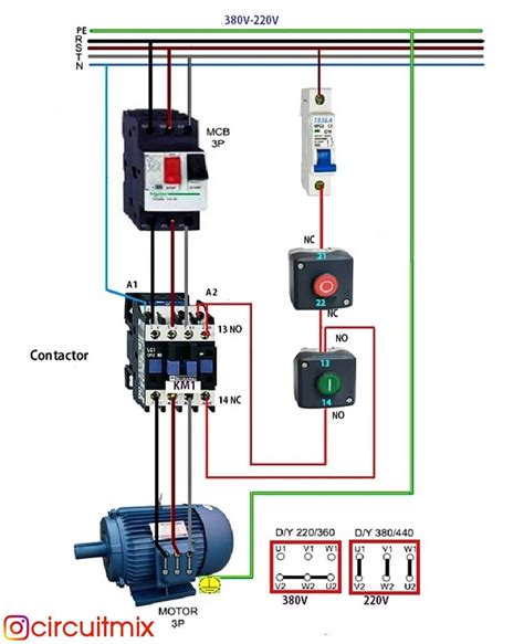 Three Phase Motor Wiring