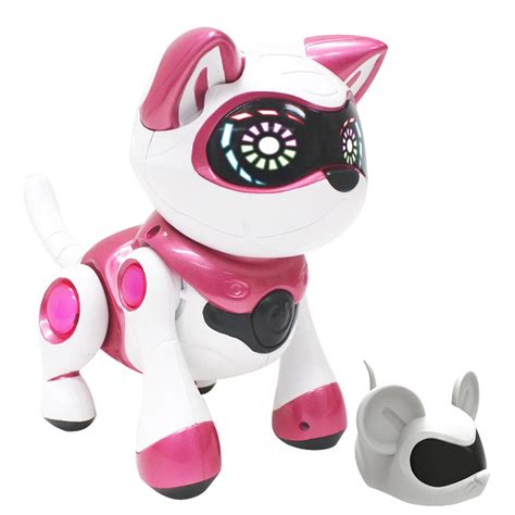 Teksta Electronic Robotic Interactive Wireless Pet Toy Kitten Kitty Cat - PINK | eBay