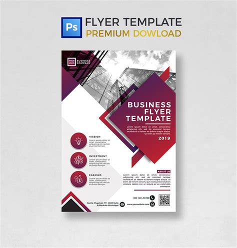 PSD FLYER TEMPLATE DOWNLOAD on Behance