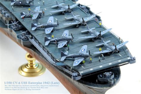 1/350 CV-6 USS Enterprise 1942 Late Version | iModeler