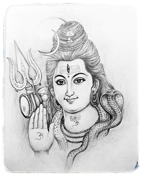 Lord Shiva – Pencil Sketch | Рисунки, Индуизм, Индийские божества