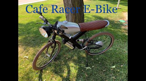 Cafe Racer E bike build - YouTube