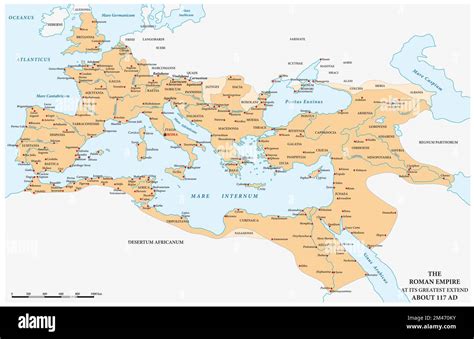 Roman Empire Map Modern Day