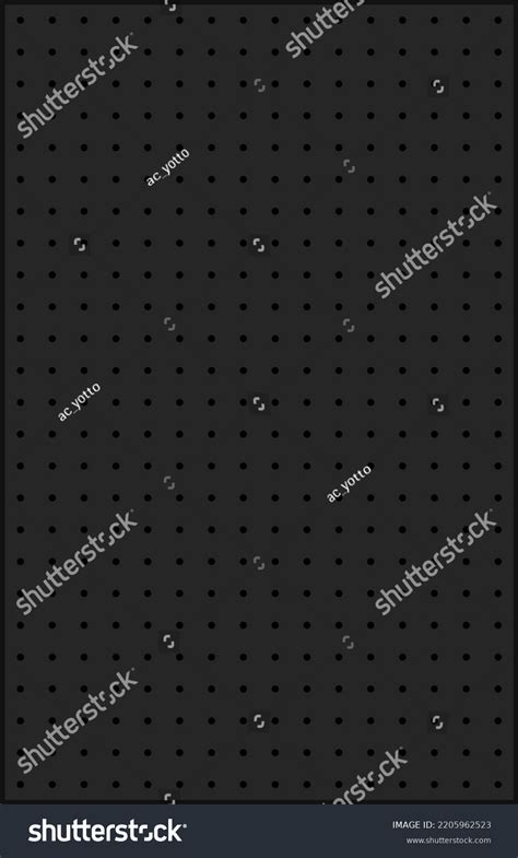 Perforated Board Isolated Vector Illustration Stock Vector (Royalty Free) 2205962523 | Shutterstock