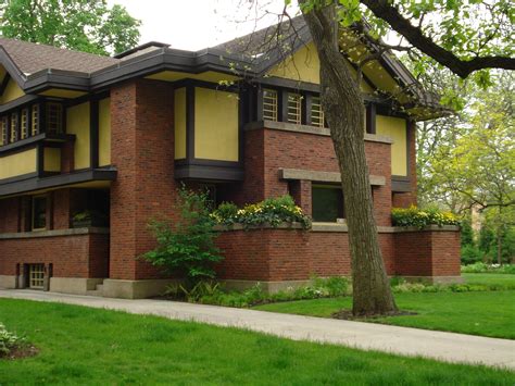 Peter A Beachy Residence. Oak Park, Illinois. 1907. Prairie Style. Frank Ll… | Frank loyd wright ...