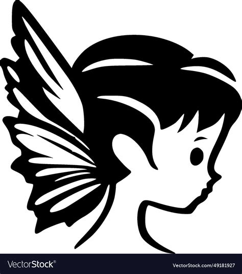 Fairy - high quality logo ideal for t-shirt Vector Image