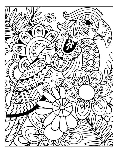 19+ Stress relief coloring pages for adults ideas | freecoloring