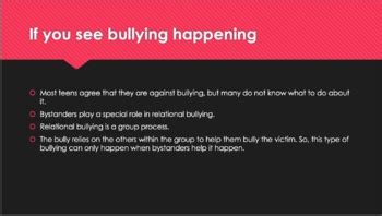 Relational Bullying Anti Bullying Prevention | Friendships | SEL