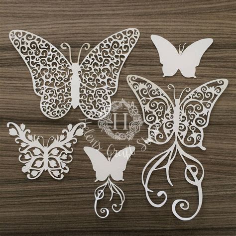 284 Cricut Template Butterfly Free Svg Butterfly Images SVG PNG EPS DXF File