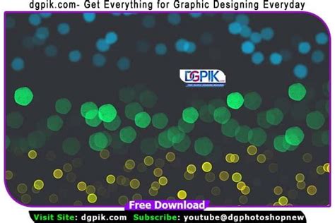 50 Bokeh Photoshop Brushes – DGPik