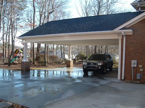 Formidable Adding A Carport Closed In Metal Carports