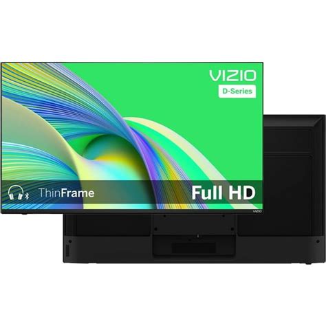 Restored Vizio 40" D-Series FHD LED Smart TV, Bluetooth Capable with Smartcast Built-in + Wall ...