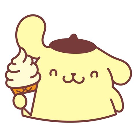 Pompompurin, Character, Cute, Yellow, Kawaii PNG